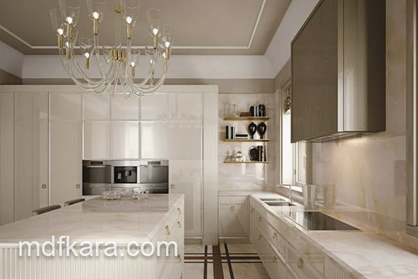 طراحی کابینت ام دی اف انزو | ام دی اف کارا