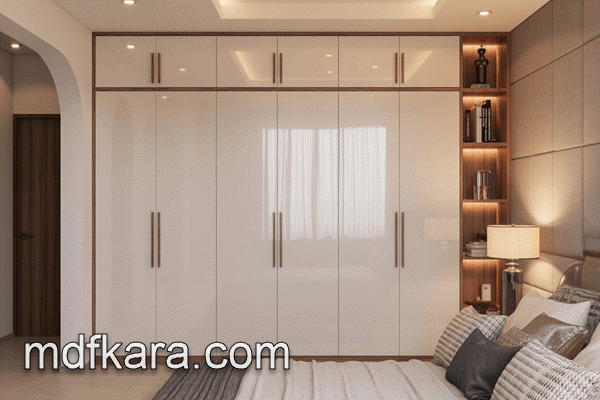 تولید و اجرای کمد دیواری مدرن و شیک | ام دی اف کارا