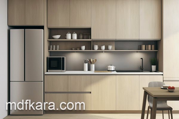 تولید کابینت های ام دی اف با کیفیت بالا | ام دی اف کارا